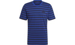 Adidas Stripy SJ Tee Men's T-Shirt Blue Black HE1854
