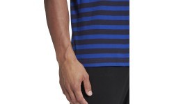 Adidas Stripy SJ Tee Men's T-Shirt Blue Black HE1854