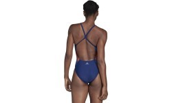Adidas Fit 1PC Lin sieviešu peldkostīms tumši zils DH2403