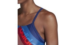 Женский купальник Adidas Fit 1PC Lin тёмно-синий DH2403