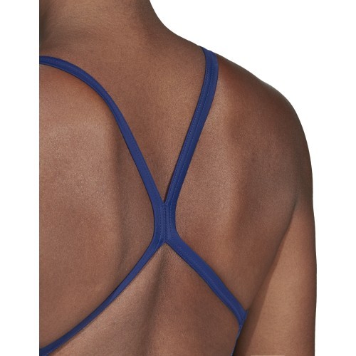 Adidas Fit 1PC Lin sieviešu peldkostīms tumši zils DH2403