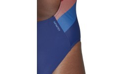 Adidas Fit 1PC Lin sieviešu peldkostīms tumši zils DH2403