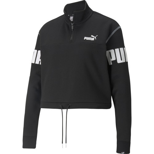 Puma Power Half-Zip sieviešu džemperis, melns, 855941 01