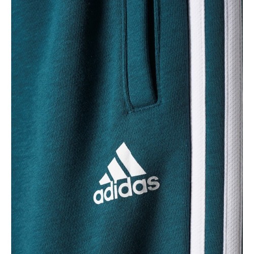 Adidas bikses pusaudžiem YB 3S FT PANT Green BQ2836
