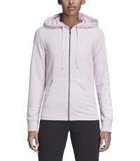Adidas Essentials Linear Full-Zip Hoodie Pink CD7806