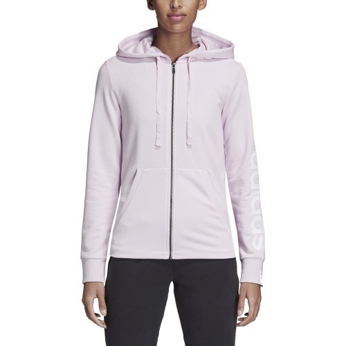Толстовка Adidas Essentials Linear Full-Zip Pink CD7806