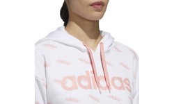 Adidas W Fav Hdy Sweatshirt, White FN0941