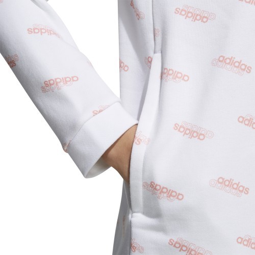 Adidas W Fav Hdy Sweatshirt, White FN0941