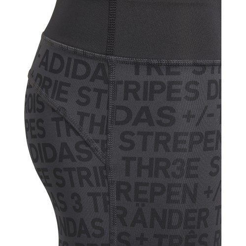 Adidas YG TR Brand Tights Junior Leggings Black DJ1089