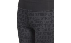 Подростковые леггинсы Adidas YG TR Brand Tights Black DJ1089