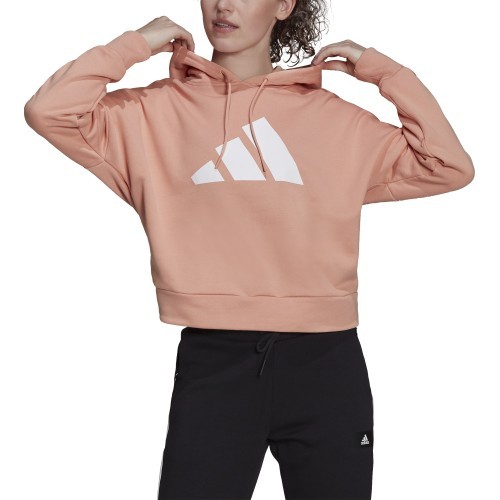 Adidas sieviešu džemperis W Fi 3B Hoodie Peach H24082