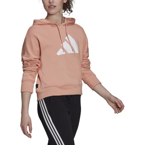Женская толстовка Adidas W Fi 3B Hoodie Peach H24082
