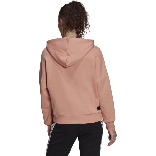 Женская толстовка Adidas W Fi 3B Hoodie Peach H24082