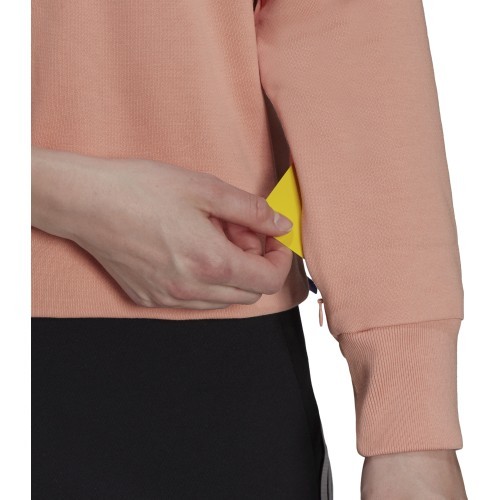 Женская толстовка Adidas W Fi 3B Hoodie Peach H24082