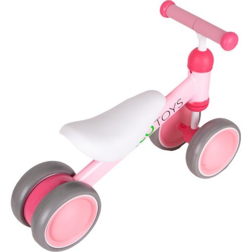 Практичный розовый мини кросс-кантри велосипед Ecotoys