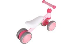 Практичный розовый мини кросс-кантри велосипед Ecotoys