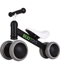 Мини-велосипед Практика черный Ecotoys кросс-кантри велосипед