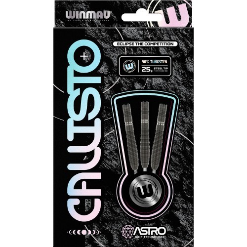 Šautriņas Winmau Callisto 2, 90% volframa, ar tērauda galiem
