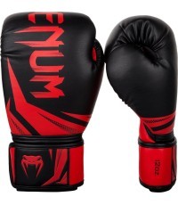 Боксерские перчатки Venum Challenger 3.0 - черный/красный