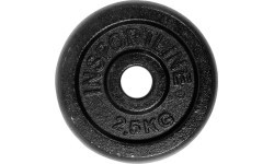 Tērauda atsvars 30mm satvērējam inSPORTline 2,5 kg