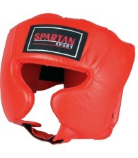 Boksa ķivere Spartan, sarkana