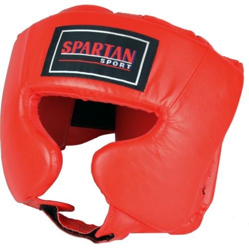 Boksa ķivere Spartan, sarkana