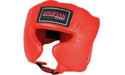 Boksa ķivere Spartan, sarkana