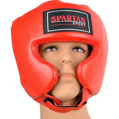 Боксёрский шлем Spartan, красный