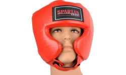 Boxing helmet Spartan, red