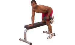 Profesionāls taisns treniņu sols Body Solid GFB350