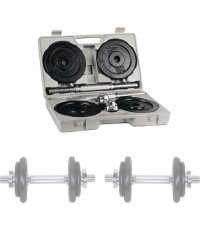 Dumbbell Set with a Case 2 x 10 kg