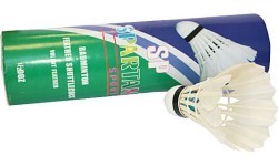 Badmintona spalvas Spartan Feather (6 gab.)