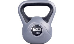 Cement-Filled Vinyl Kettlebell inSPORTline 20 kg