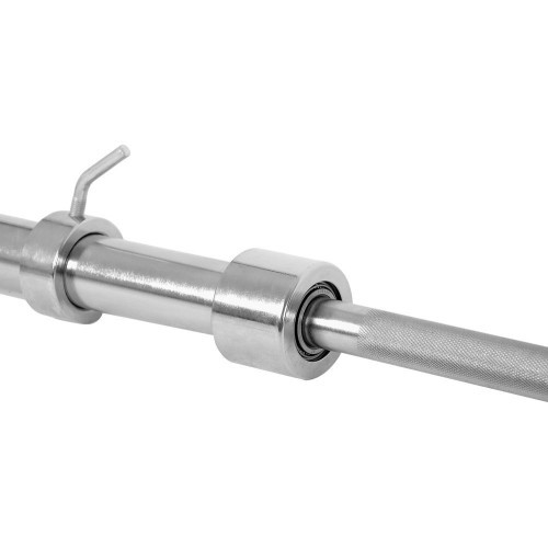 50mm olimpiskais satvērējs inSPORTline OB-86 PRO 220cm (slodze līdz 700kg)