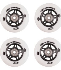 Колеса 70 мм и подшипник ABEC-5 Carbon - комплект 4 шт.