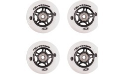 4 gab. komplekts – 64 mm riteņi un ABEC-5 carbon gultņi