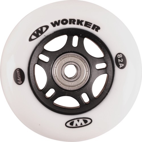 4 gab. komplekts – 64 mm riteņi un ABEC-5 carbon gultņi