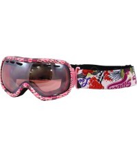 Горнолыжные очки WORKER Molly с графикой - Pink Graphics