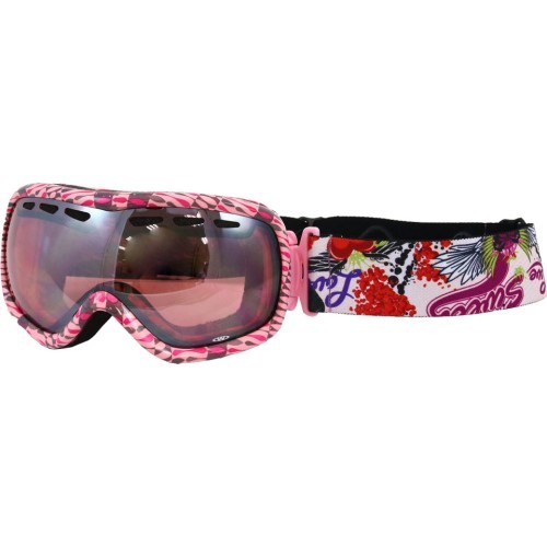 Slēpošanas brilles WORKER Molly ar grafiku - Pink Graphics