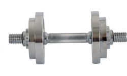 Hromētu regulējamo hanteļu komplekts InSPORTline 2x3-10 kg