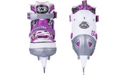 Регулируемые роликовые коньки Worker Aron White