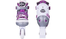 Регулируемые роликовые коньки Worker Aron White