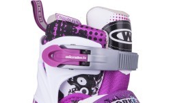 Регулируемые роликовые коньки Worker Aron White