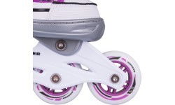 Регулируемые роликовые коньки Worker Aron White