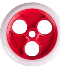 Skūtera rezerves ritenis 230x33 mm Jumbo 2 White - White/Red