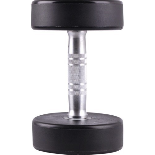 inSPORTline PRO 12kg rubberised dumbbell
