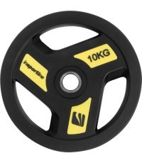 Весовая плита с резиновым покрытием inSPORTline Herk 10 кг