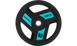Обрезиненный диск для штанги inSPORTline Herk 15 кг