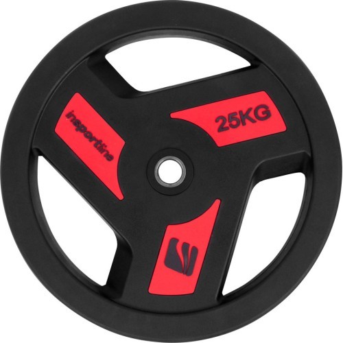 Обрезиненный диск для штанги inSPORTline Herk 25 кг