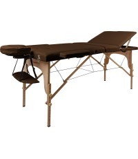 Массажный стол inSPORTline Japane 3-Piece Wooden - Brown